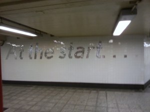 At the start of the A train at 207 Street in Inwood at the tip of Manhattan on July 24, 2015.