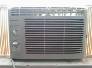 I was enjoying every bit of coolness with the A/C in New York. But I will have to go without in my room in the seminary.