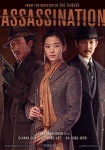 Movie poster for the Korean film "Assassination."