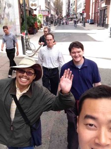 Starting from the back left: Leland, Joel, Colin, Brenden, me and Jeremy. (Photo courtesy of Jeremy Lee)