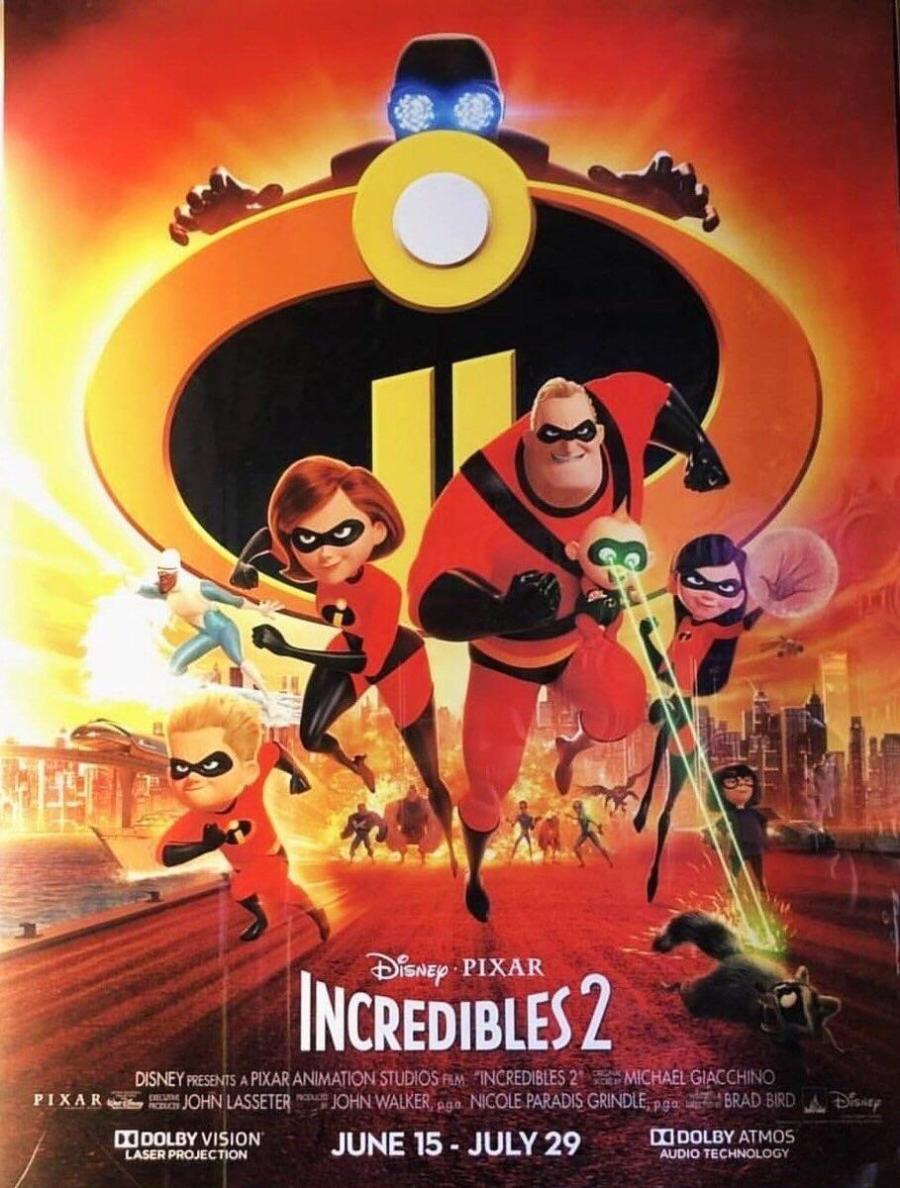 incredibles 2 poster
